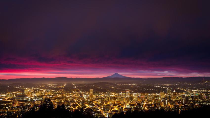 Portland Sunrise mini