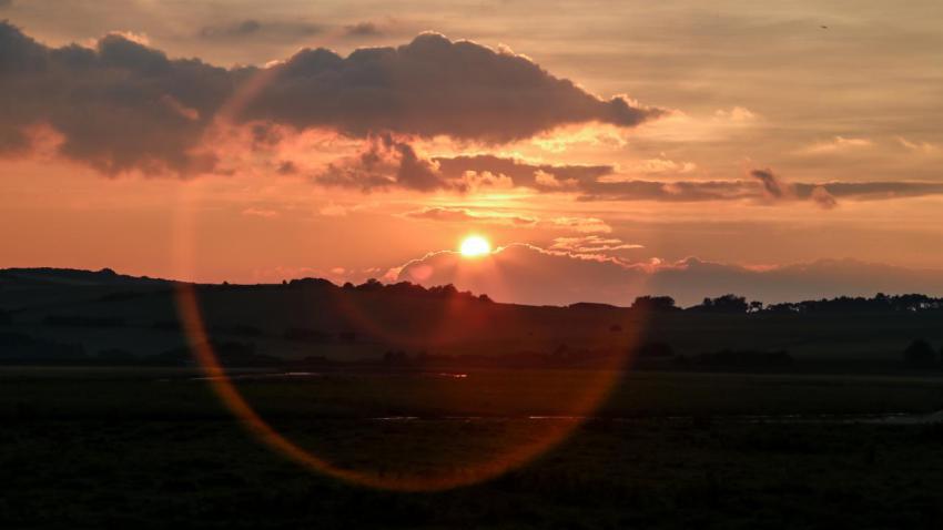 Sunset in Seven Sisters