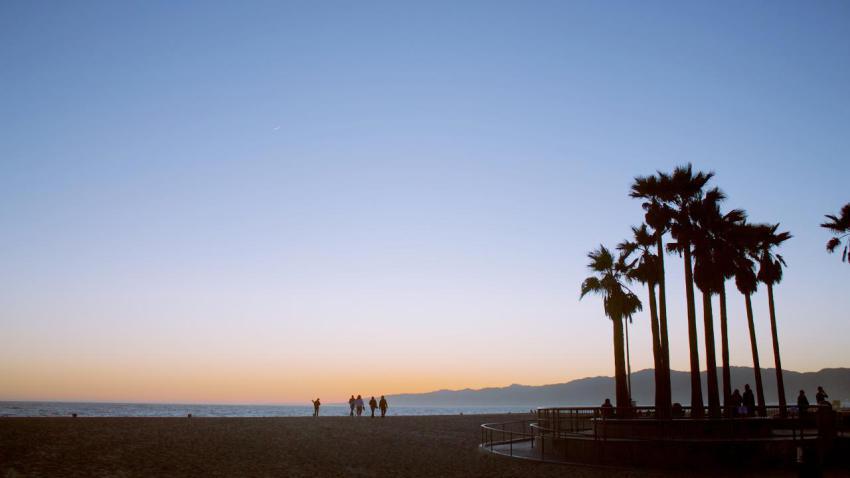 Sunset Venice  LA