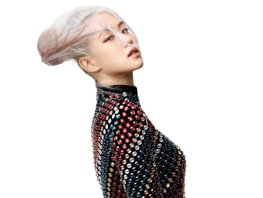 Rose blackpink k pop singer white background portrait 4000x3000 8941