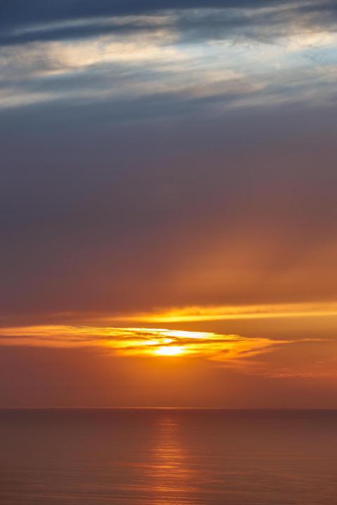 Sunset at mediterranean sea idyllic seascape in m 2023 11 27 04 59 52 utc